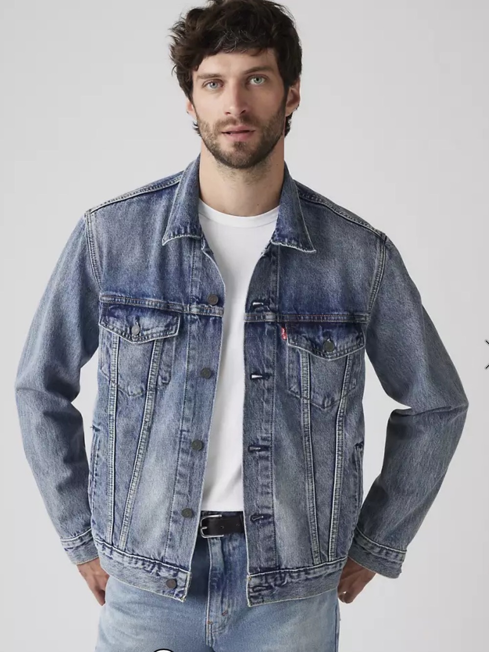Levi’s Men’s Denim Trucker Jacket Standard Sz M